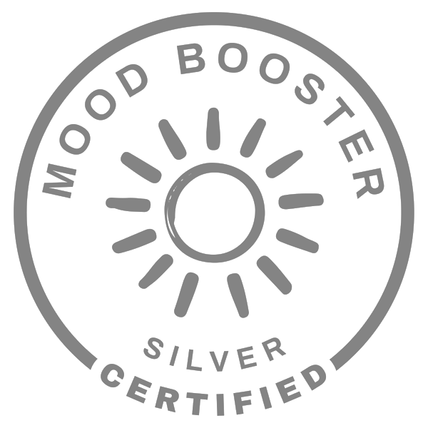Mood Booster Silver Certified badge